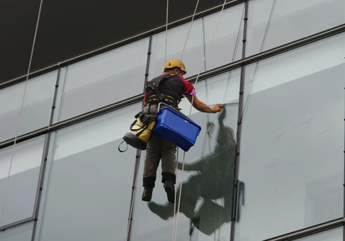 Nettoyage de vitres